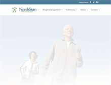 Tablet Screenshot of northstarmedicalspecialists.com